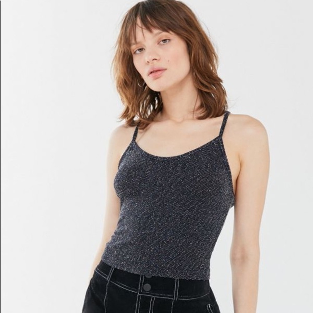 UO ‘90s Sparkly Scoop Neck Cami
